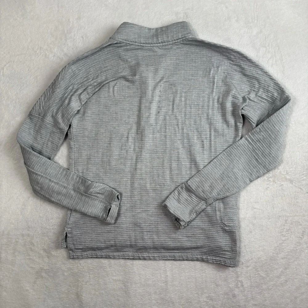 Nike‎ Therma Sphere Running Dri-Fit Grey 1/4 Zip Sweatshirt Women's Small